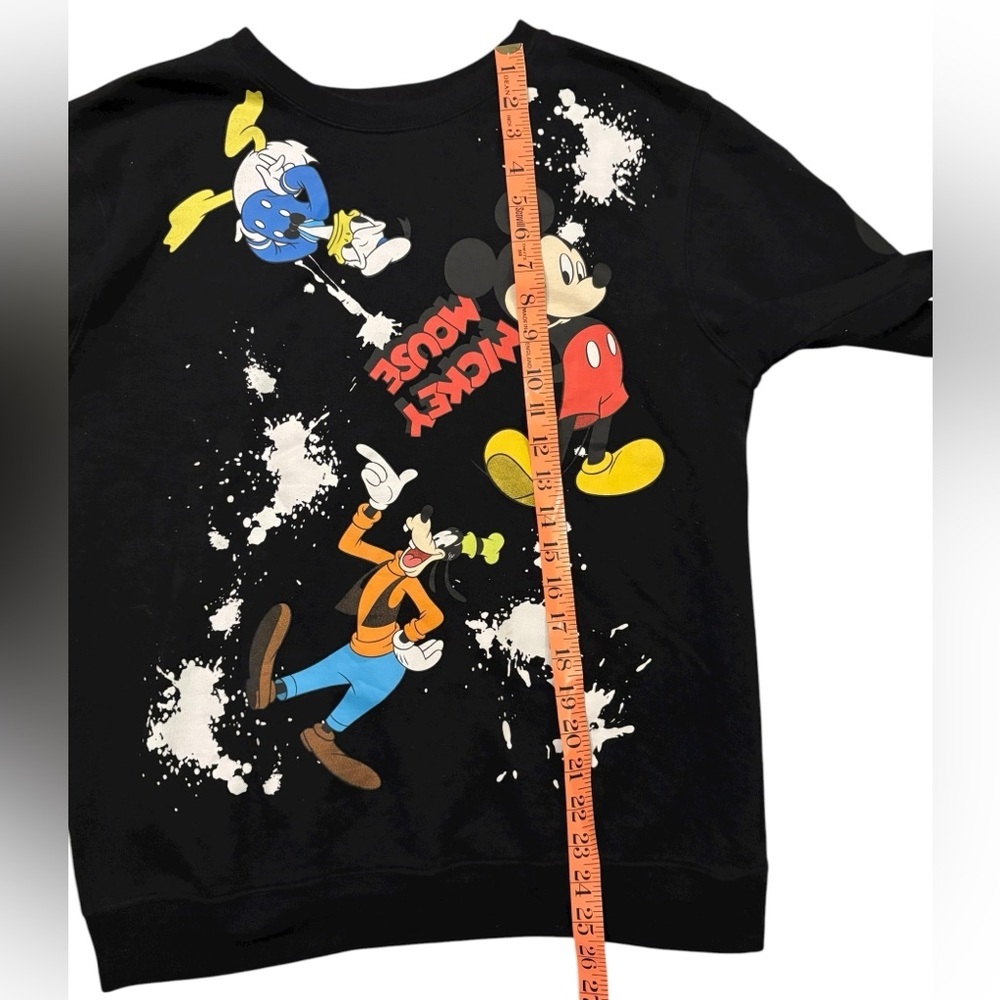 Disney Black Sweatshirt with Iconic Characters - Picture 6 of 14